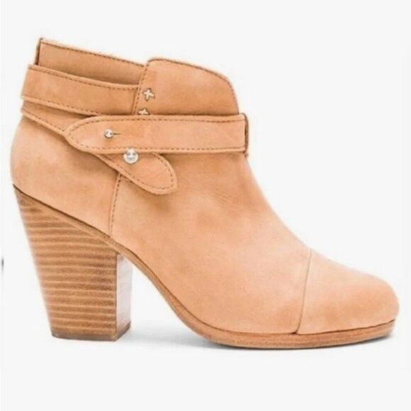Rag & Bone Harrow Boot Tan Nubuck Size 37.5 - Picture 1 of 14